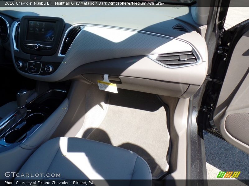 Nightfall Gray Metallic / Dark Atmosphere/Medium Ash Gray 2016 Chevrolet Malibu LT