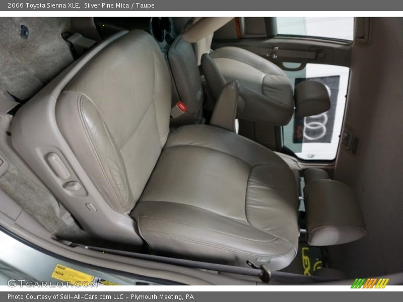 Silver Pine Mica / Taupe 2006 Toyota Sienna XLE