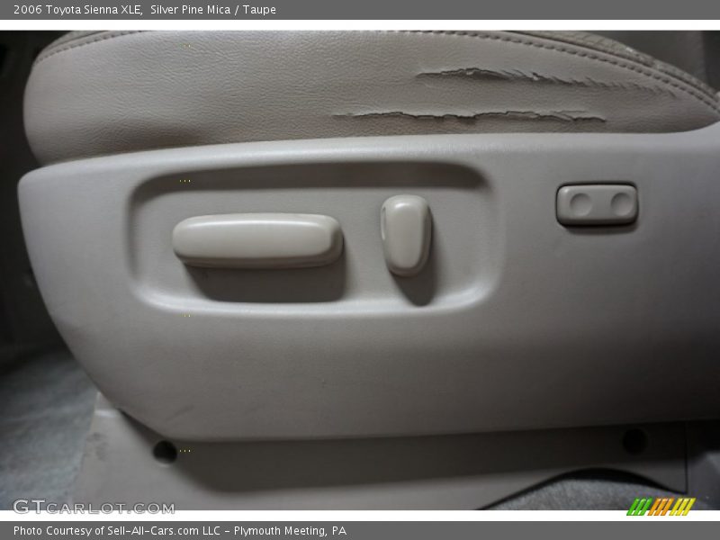 Silver Pine Mica / Taupe 2006 Toyota Sienna XLE