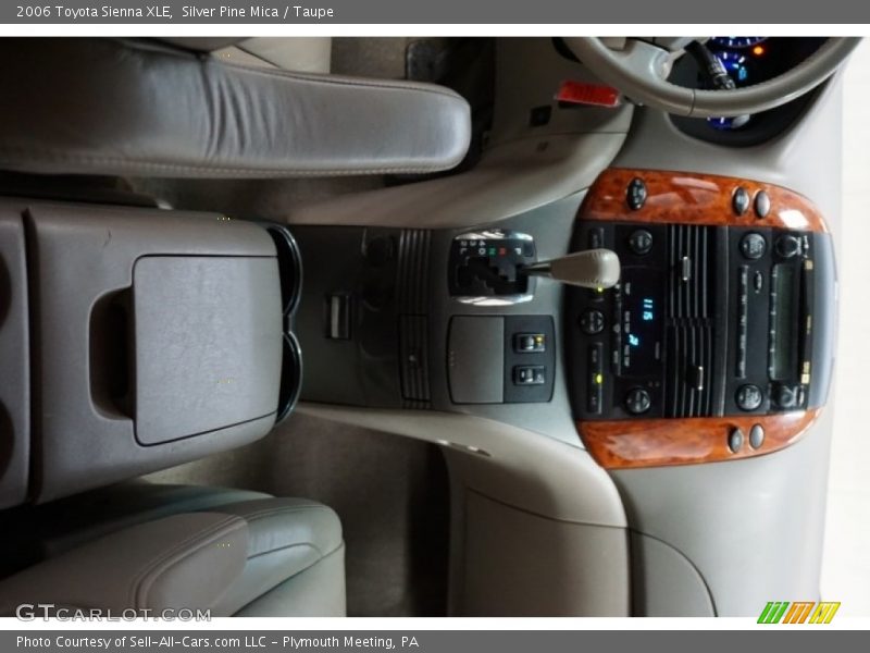 Silver Pine Mica / Taupe 2006 Toyota Sienna XLE