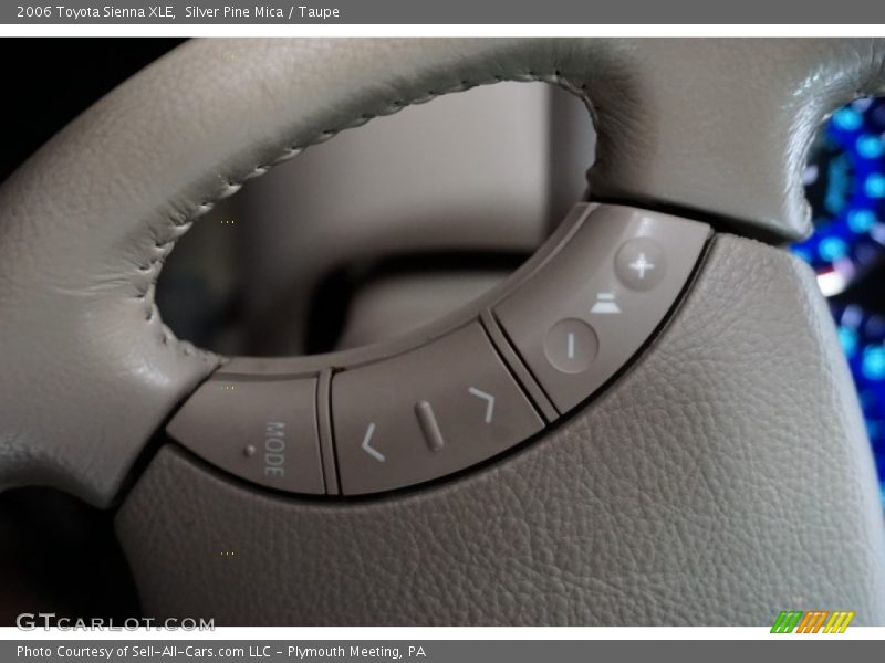 Silver Pine Mica / Taupe 2006 Toyota Sienna XLE