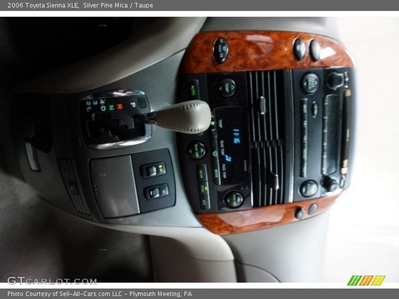 Silver Pine Mica / Taupe 2006 Toyota Sienna XLE