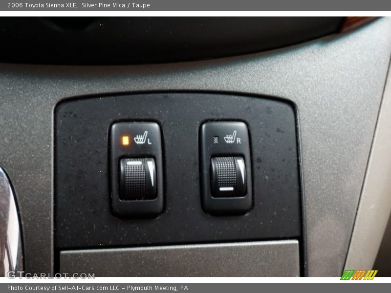 Silver Pine Mica / Taupe 2006 Toyota Sienna XLE