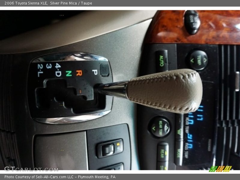 Silver Pine Mica / Taupe 2006 Toyota Sienna XLE