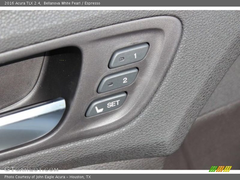 Bellanova White Pearl / Espresso 2016 Acura TLX 2.4