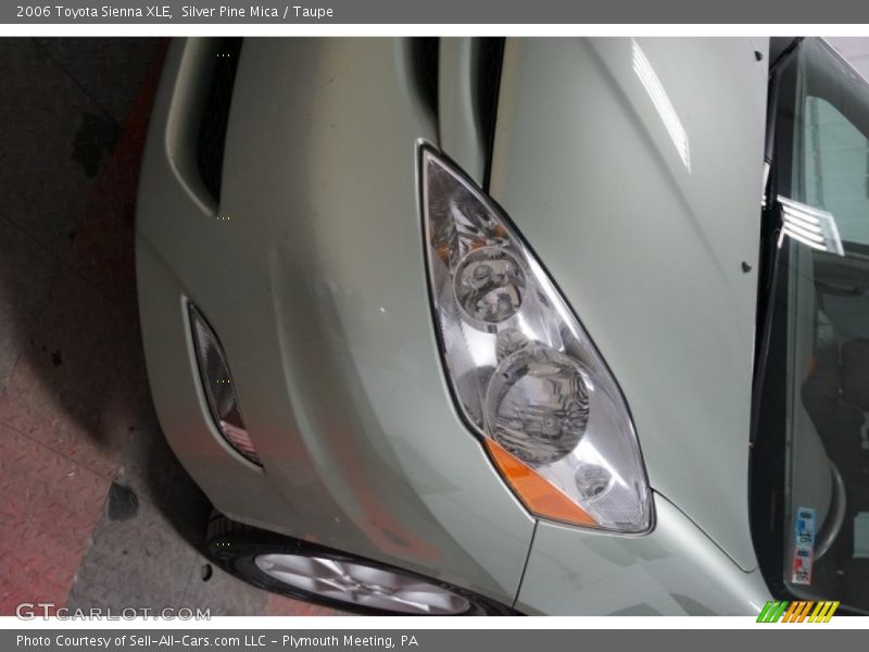 Silver Pine Mica / Taupe 2006 Toyota Sienna XLE