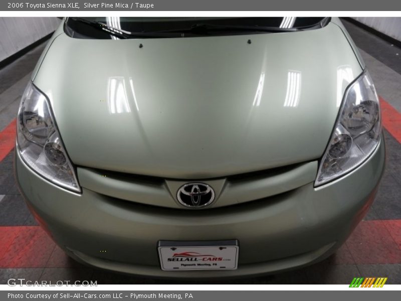 Silver Pine Mica / Taupe 2006 Toyota Sienna XLE