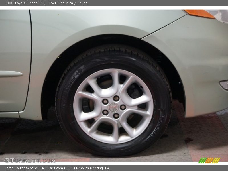 Silver Pine Mica / Taupe 2006 Toyota Sienna XLE