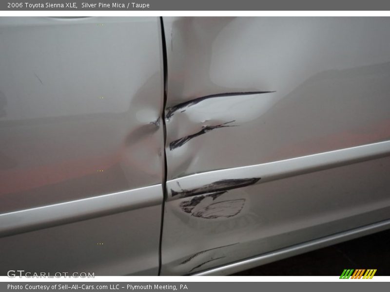 Silver Pine Mica / Taupe 2006 Toyota Sienna XLE