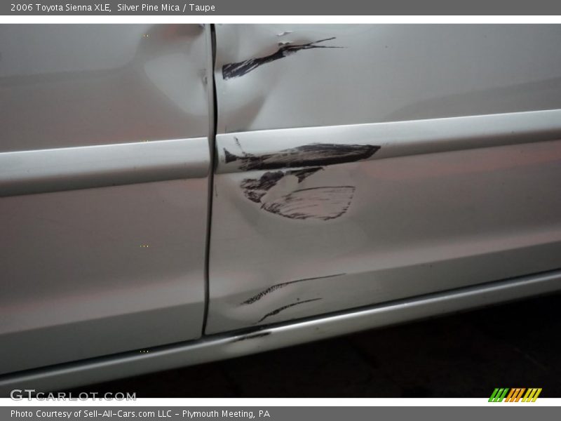 Silver Pine Mica / Taupe 2006 Toyota Sienna XLE