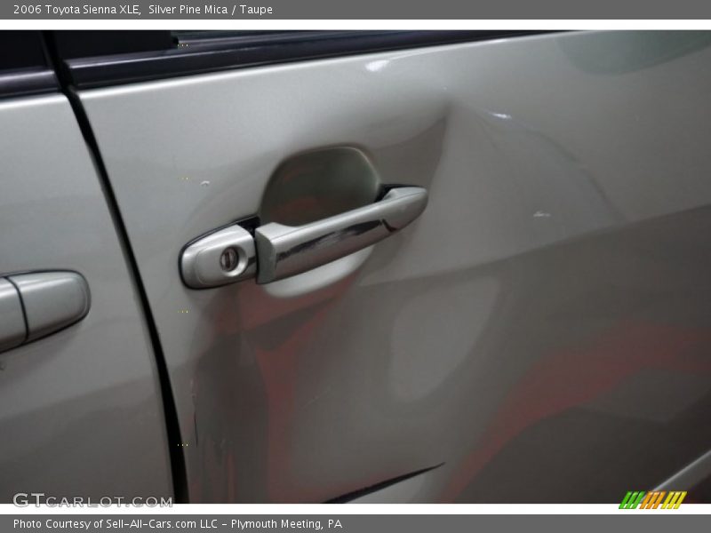 Silver Pine Mica / Taupe 2006 Toyota Sienna XLE