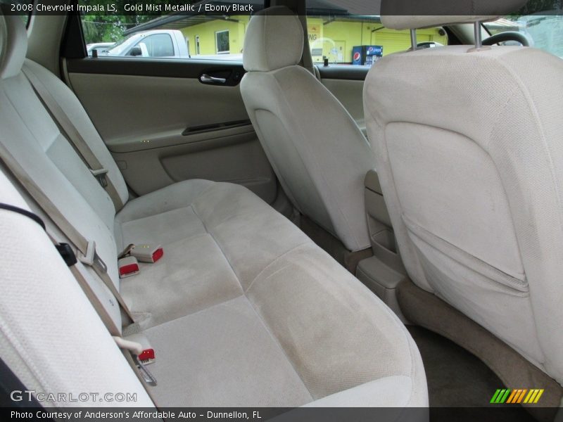Gold Mist Metallic / Ebony Black 2008 Chevrolet Impala LS