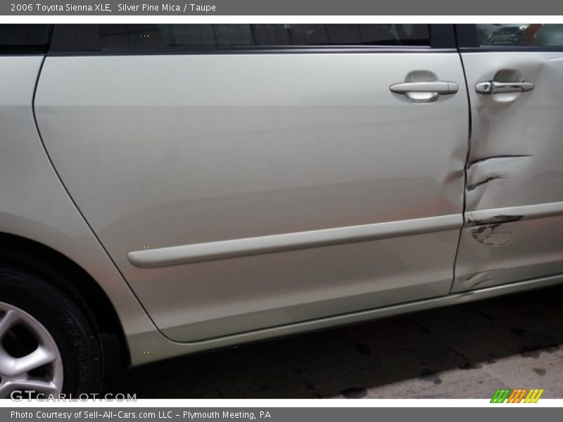 Silver Pine Mica / Taupe 2006 Toyota Sienna XLE