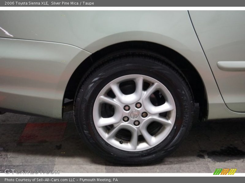 Silver Pine Mica / Taupe 2006 Toyota Sienna XLE