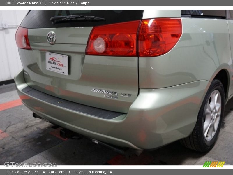 Silver Pine Mica / Taupe 2006 Toyota Sienna XLE