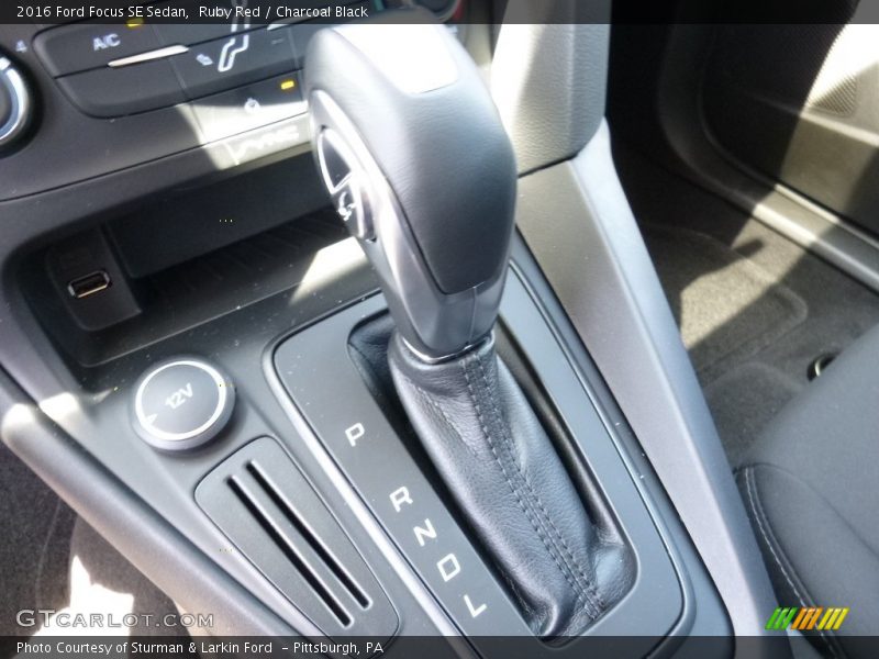 Ruby Red / Charcoal Black 2016 Ford Focus SE Sedan