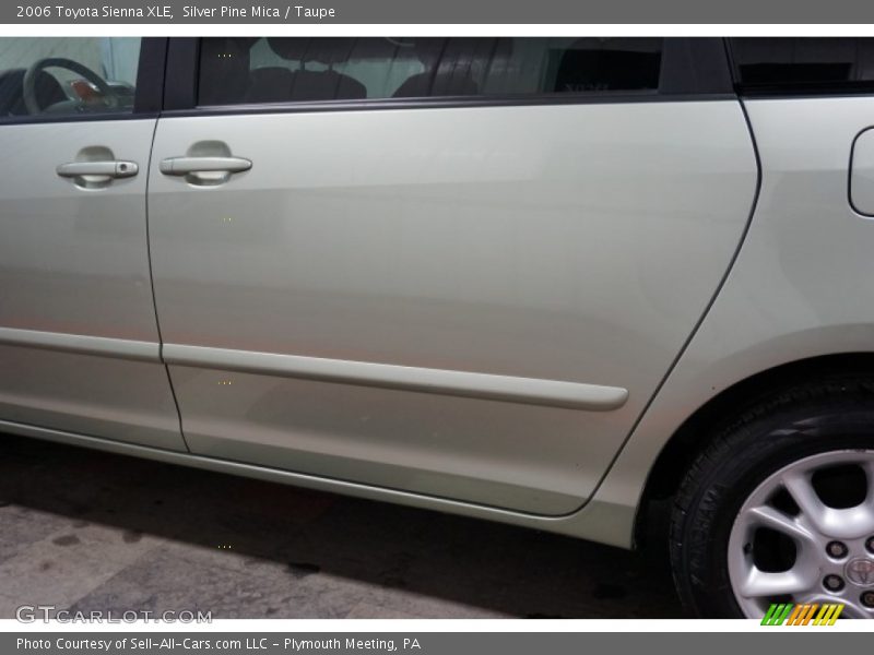 Silver Pine Mica / Taupe 2006 Toyota Sienna XLE