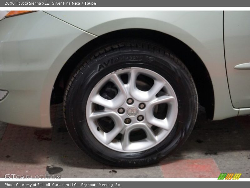 Silver Pine Mica / Taupe 2006 Toyota Sienna XLE