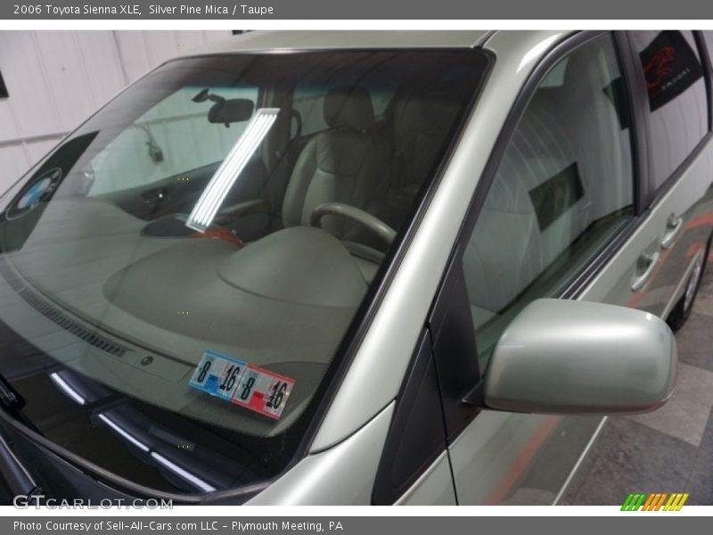 Silver Pine Mica / Taupe 2006 Toyota Sienna XLE