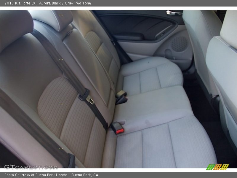 Aurora Black / Gray Two Tone 2015 Kia Forte LX