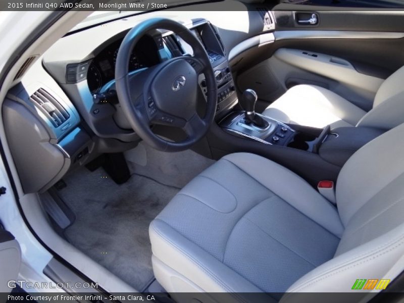 Stone Interior - 2015 Q40 AWD Sedan 