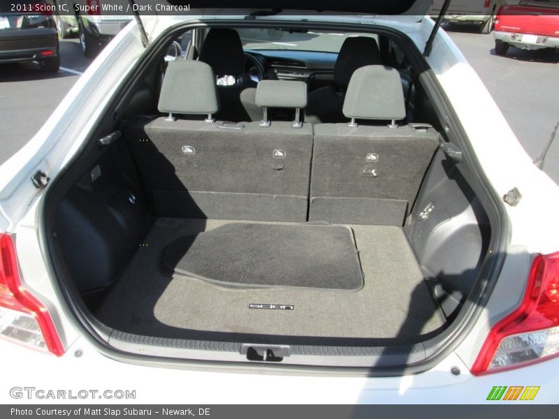 Super White / Dark Charcoal 2011 Scion tC