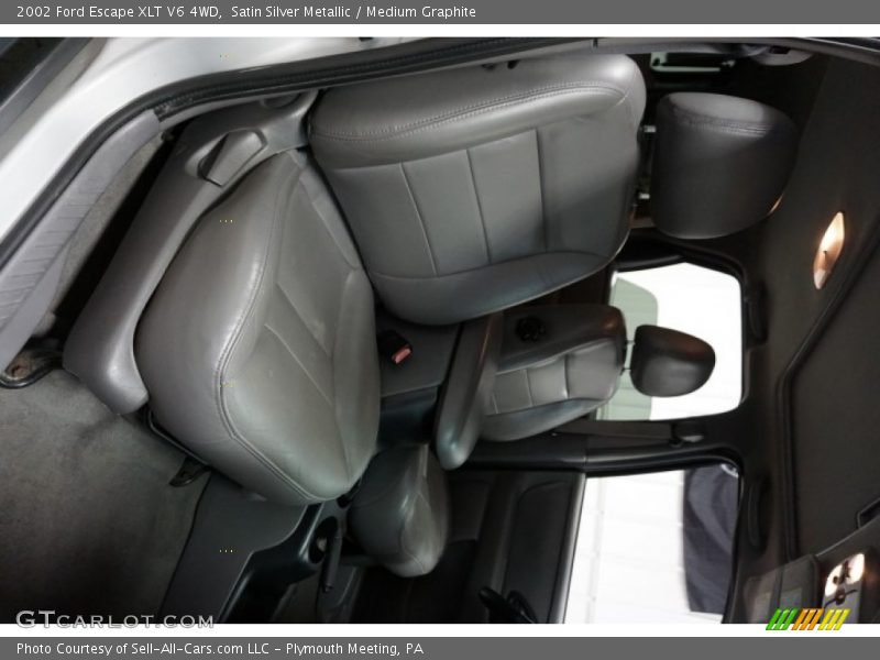 Satin Silver Metallic / Medium Graphite 2002 Ford Escape XLT V6 4WD