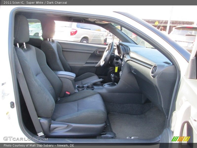 Super White / Dark Charcoal 2011 Scion tC