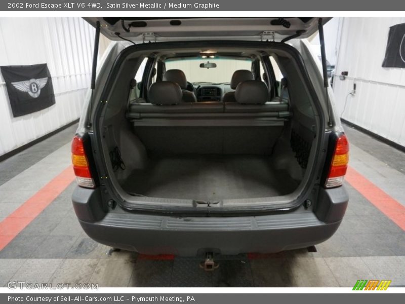 Satin Silver Metallic / Medium Graphite 2002 Ford Escape XLT V6 4WD