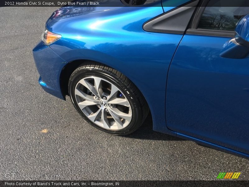 Dyno Blue Pearl / Black 2012 Honda Civic Si Coupe