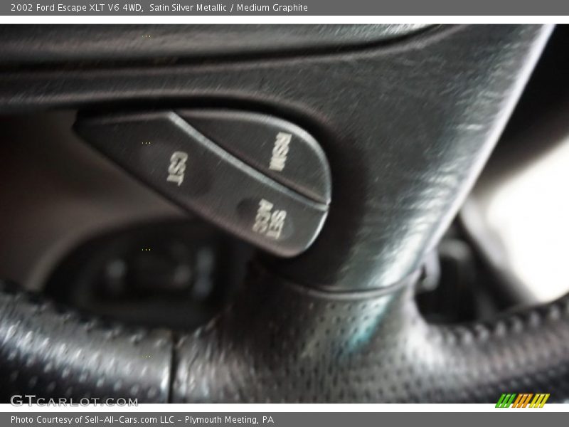 Satin Silver Metallic / Medium Graphite 2002 Ford Escape XLT V6 4WD