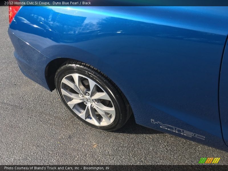 Dyno Blue Pearl / Black 2012 Honda Civic Si Coupe