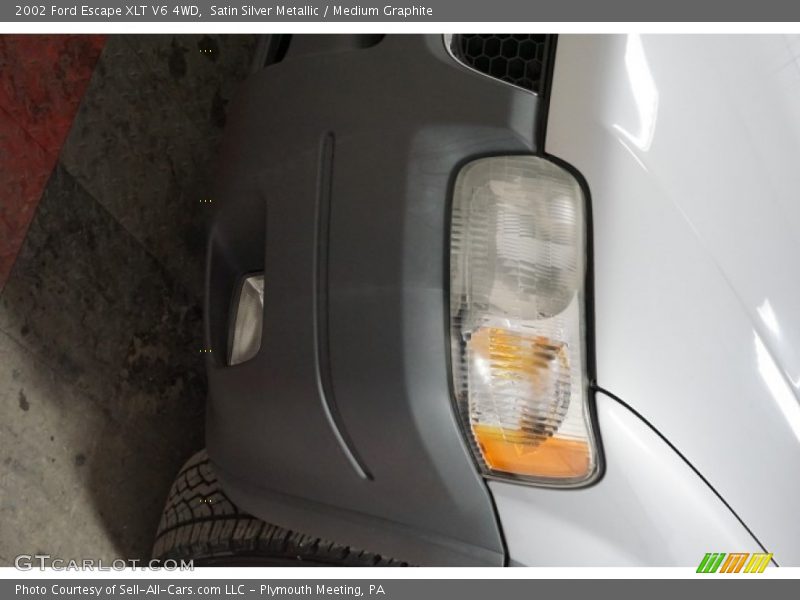 Satin Silver Metallic / Medium Graphite 2002 Ford Escape XLT V6 4WD
