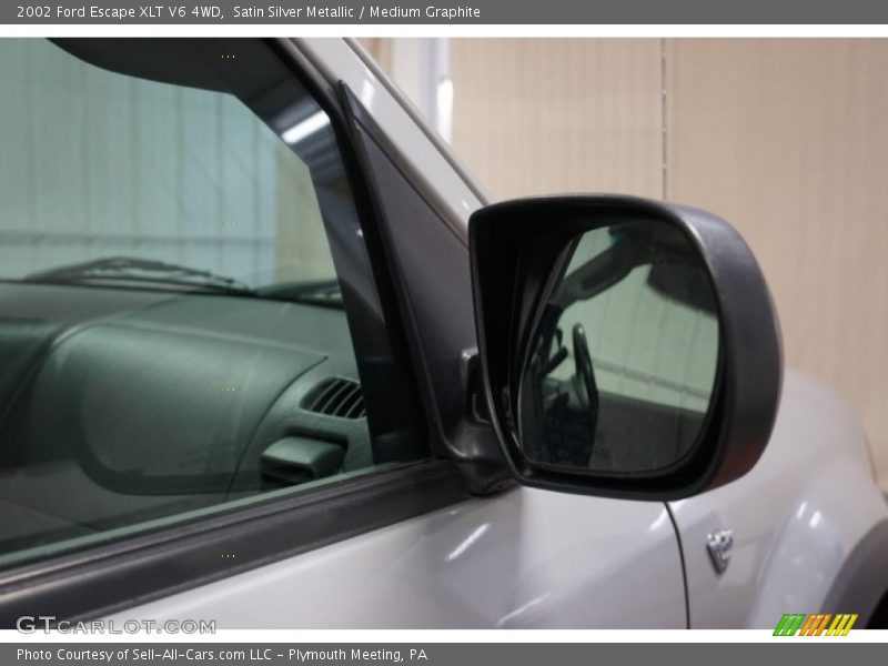 Satin Silver Metallic / Medium Graphite 2002 Ford Escape XLT V6 4WD