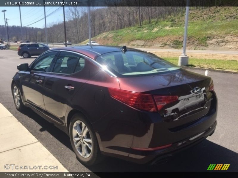 Dark Cherry / Beige 2011 Kia Optima EX
