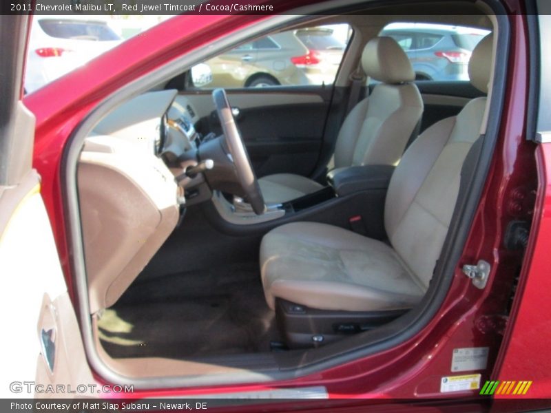 Red Jewel Tintcoat / Cocoa/Cashmere 2011 Chevrolet Malibu LT