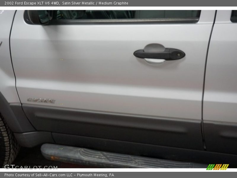 Satin Silver Metallic / Medium Graphite 2002 Ford Escape XLT V6 4WD