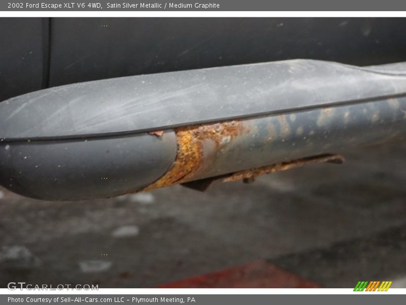 Satin Silver Metallic / Medium Graphite 2002 Ford Escape XLT V6 4WD