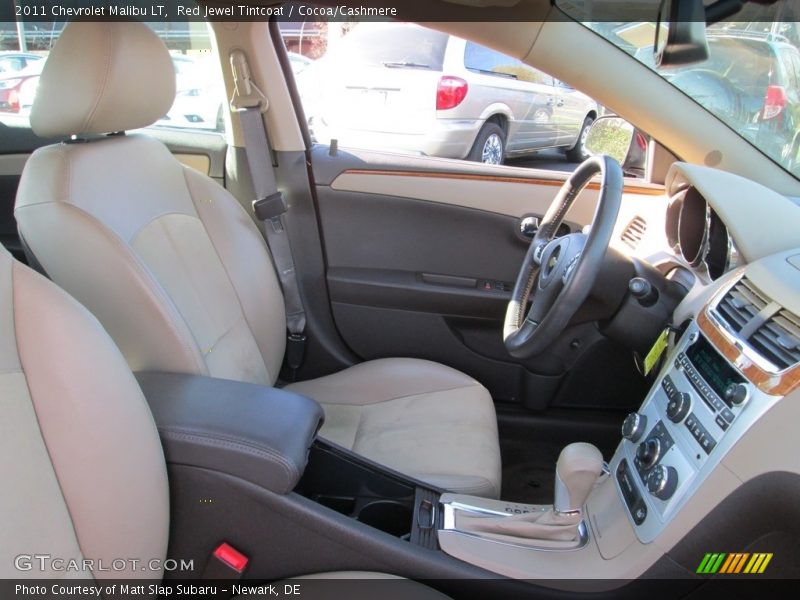 Red Jewel Tintcoat / Cocoa/Cashmere 2011 Chevrolet Malibu LT