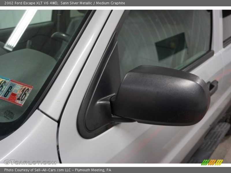 Satin Silver Metallic / Medium Graphite 2002 Ford Escape XLT V6 4WD