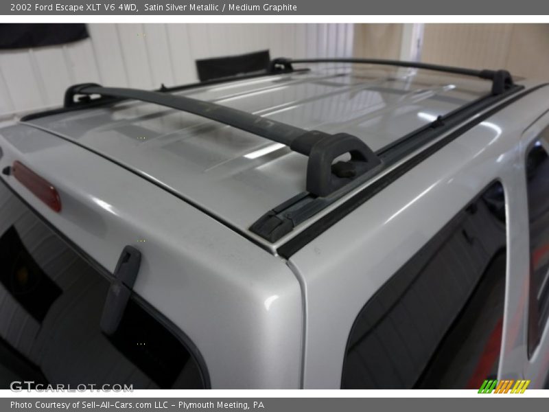 Satin Silver Metallic / Medium Graphite 2002 Ford Escape XLT V6 4WD