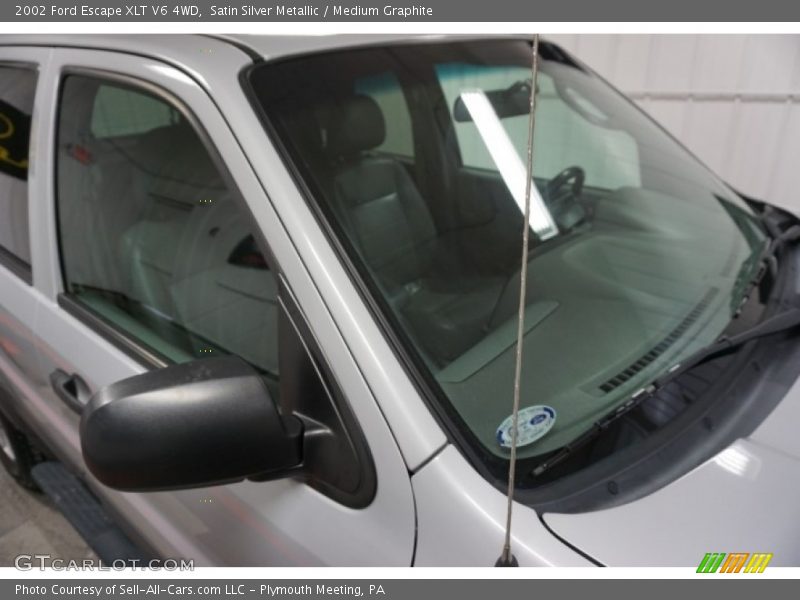 Satin Silver Metallic / Medium Graphite 2002 Ford Escape XLT V6 4WD