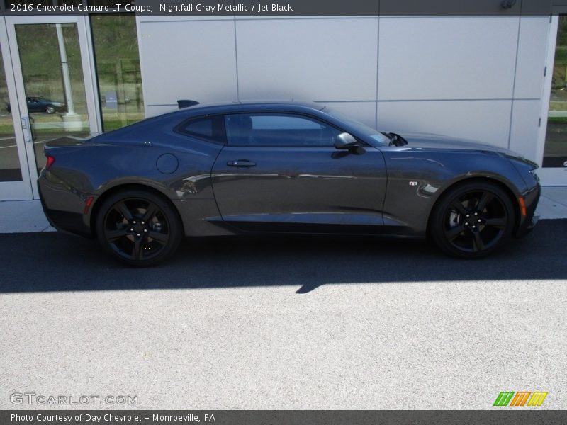 Nightfall Gray Metallic / Jet Black 2016 Chevrolet Camaro LT Coupe