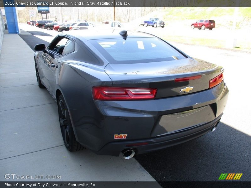Nightfall Gray Metallic / Jet Black 2016 Chevrolet Camaro LT Coupe