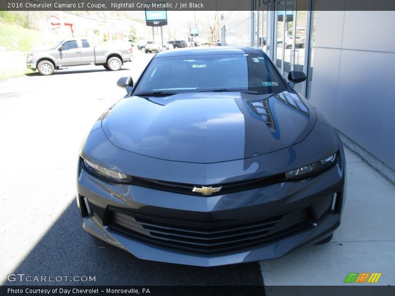 Nightfall Gray Metallic / Jet Black 2016 Chevrolet Camaro LT Coupe