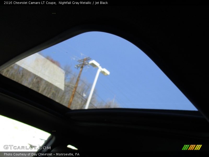 Nightfall Gray Metallic / Jet Black 2016 Chevrolet Camaro LT Coupe