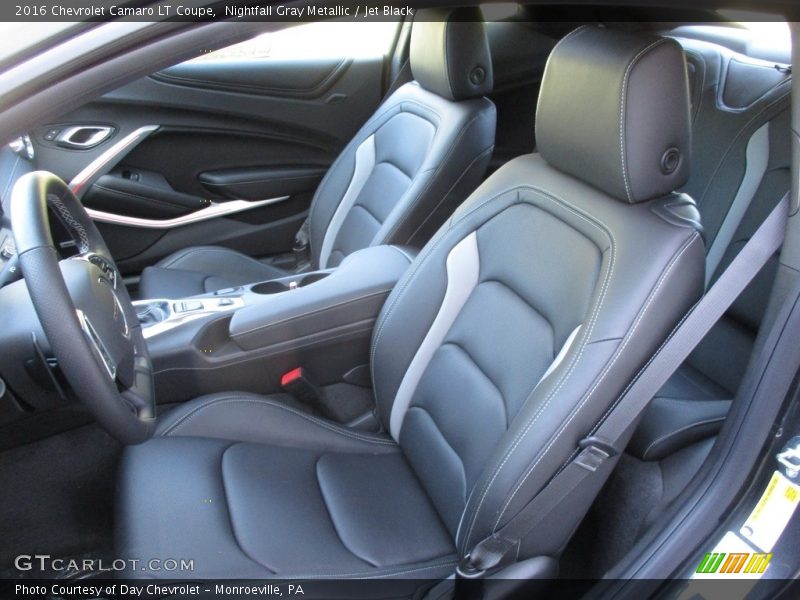 Nightfall Gray Metallic / Jet Black 2016 Chevrolet Camaro LT Coupe