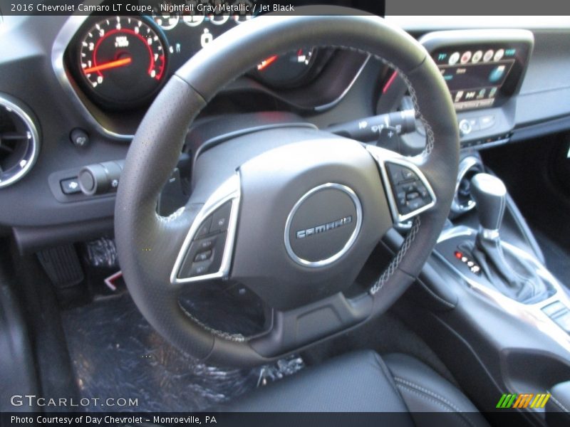 Nightfall Gray Metallic / Jet Black 2016 Chevrolet Camaro LT Coupe