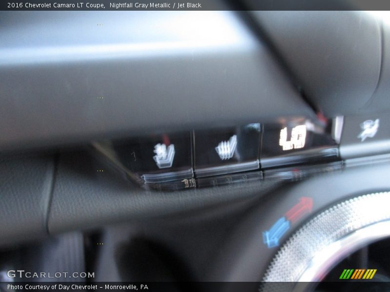 Nightfall Gray Metallic / Jet Black 2016 Chevrolet Camaro LT Coupe