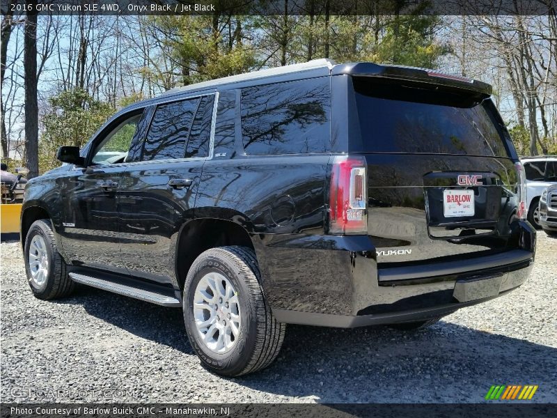 Onyx Black / Jet Black 2016 GMC Yukon SLE 4WD